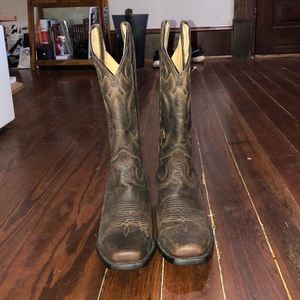 Brown Cowboy-Style Boot, Never Worn